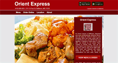 Desktop Screenshot of orientexpressbaltimore.com